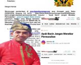 Diduga Abaikan Hakjawab, Ayub Bacin Diminta Laporkan www.theendiscoverage.com ke Polres Aceh Singkil