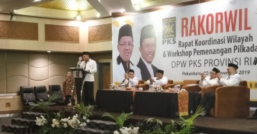 Permalink ke DPW Partai PKS Provinsi Riau,  Gelar Rakorwil  Dan Workshop Pemenangan Pilkada 2020