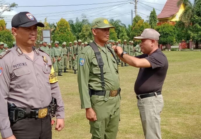 Permalink ke Jelang Pilkada 2020  Serentak di Riau,Linmas Di Kecamatan Singingi Hilir,Dibekali Pelatihan