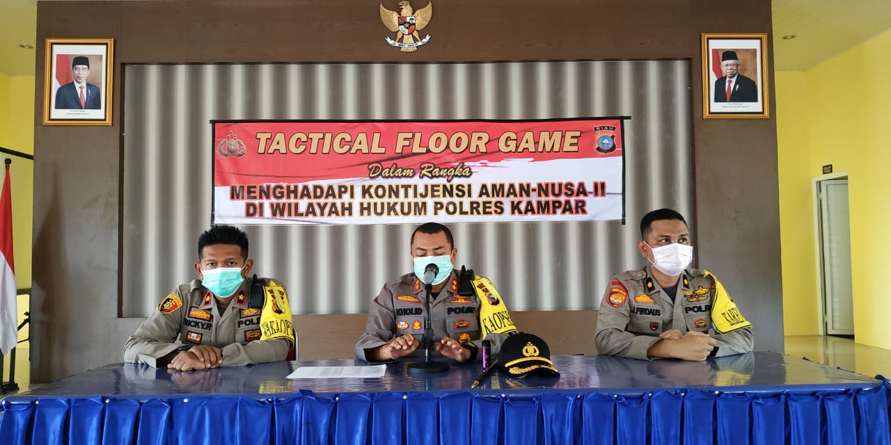 Permalink ke Polres Kampar Gelar Tactical Floor Games untuk Kesiapan Hadapi Kontijensi pada Ops Aman Nusa II