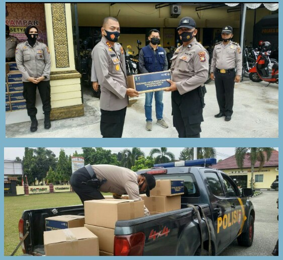 Permalink ke Polres Kampar Distribusikan 455 Paket Sembako dari Kementerian Parawisata RI untuk Masyarakat