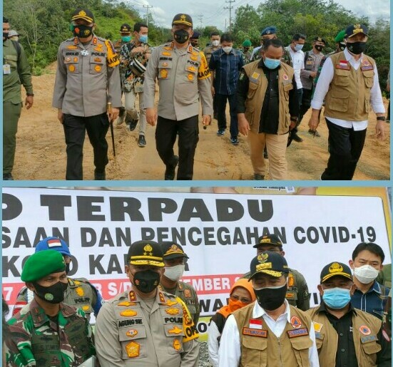 Permalink ke Kapolda Riau bersama Forkopimda Provinsi, Tinjau Posko Terpadu Chek Point Perbatasan Riau – Sumbar