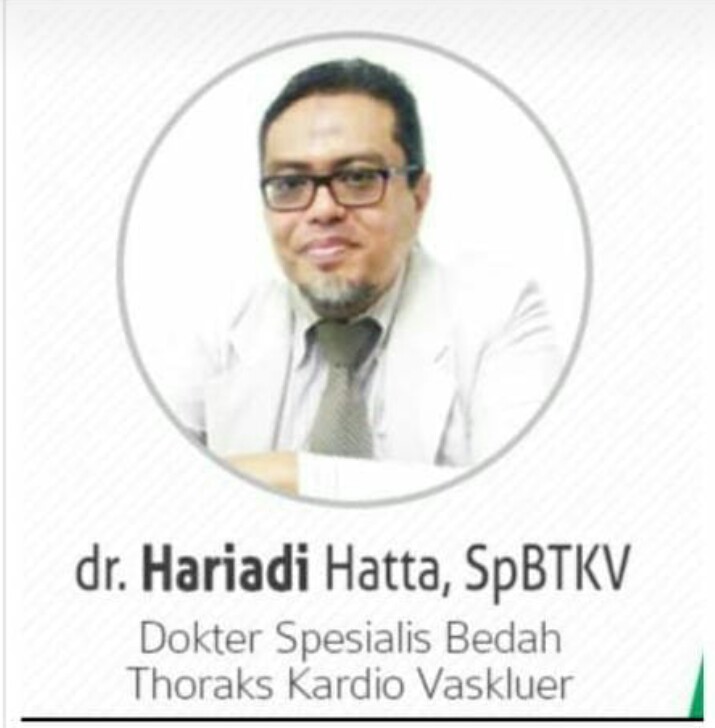 Permalink ke dr. Hariadi Hatta, Sp.B.TKV : Anda Mau Kelas Berapa Pelayanan pembedahan Thorak Kardio Vaskuler Di RSUD Arifin Achmad Gratis