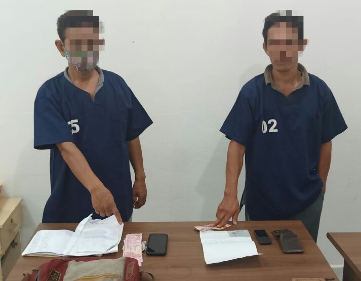 Permalink ke 2 Pelaku Judi Togel Ditangkap Polres Kampar, Sudah 28 Kasus Diungkap Dengan 42 Tersangka