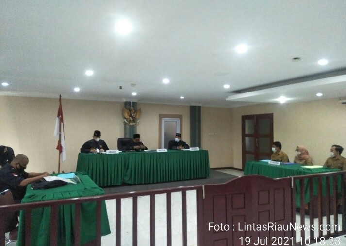 Permalink ke Sidang KIP Riau antara Dirwaster BPKP Riau dan Atasan Pejabat Pengelola Informasi dan Dokumentasi (PPID) Provinsi Riau Di Tunda