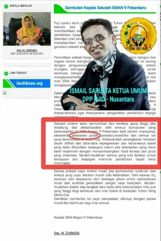 Permalink ke Diduga Kelabui Wartawan, Ismail Sarlata Minta Laporkan Kepala Sekolah