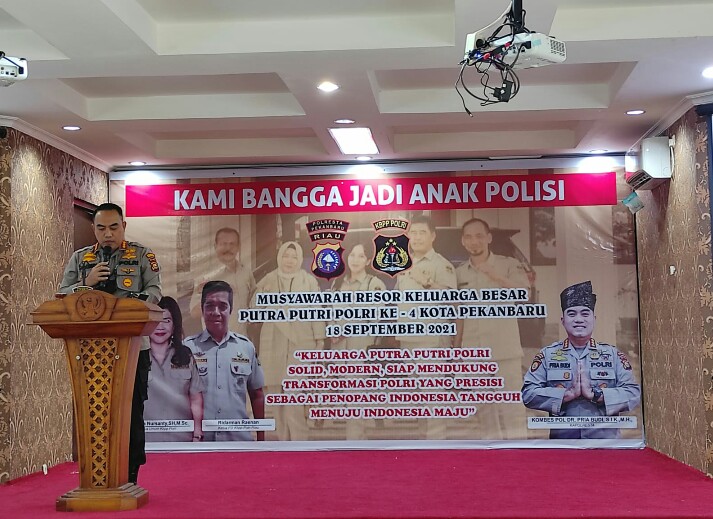 Permalink ke Musyawarah Resor KBPP Polri Resmi Dibuka Kapolresta di Aula Zapin Mako Polresta Pekanbaru