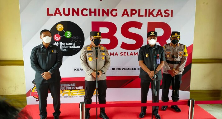 Permalink ke Kapolda Riau Lounching Aplikasi BSR di Kabupaten Kuantan Singingi