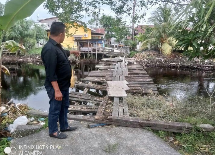 Permalink ke Jembatan Akses Masyarakat Rusak, Ketua DPD PJID Nusantara Minta segera Perbaiki