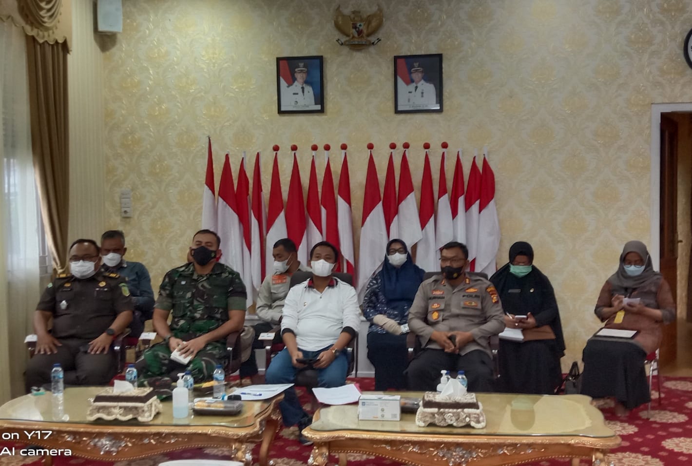Permalink ke Wabup Rohil dan Forkopimda Ikuti Rapat Koordinasi Perkembangan Covid 19 Secara Virtual se Provinsi Riau