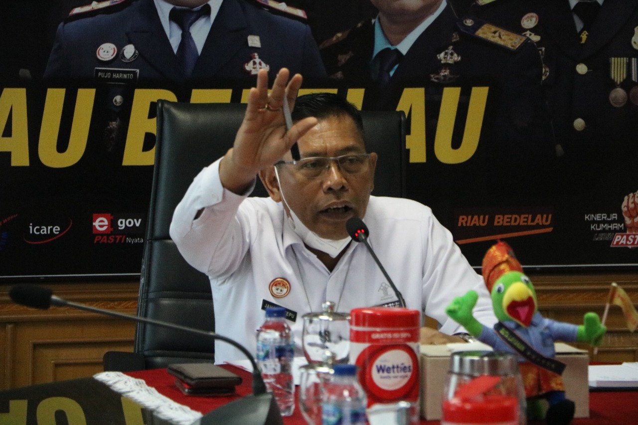 Permalink ke Kakanwil Riau Pertegas Kembali agar Tim Humas UPT Jalin Komunikasi dan Sinergi dengan Media