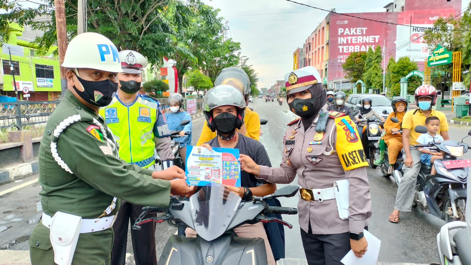Permalink ke Jajaran Polda Riau kembali menggiatkan Sosialisasi Tertib Berlalu Lintas.