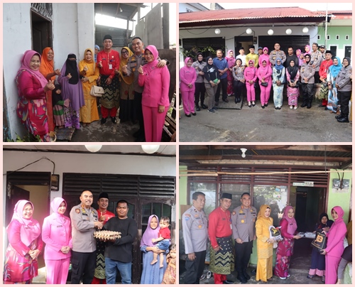 Permalink ke Polresta Pekanbaru Bersama Badan Kependudukan Keluarga Berencana Nasional (BKKBN) Prov. Riau Beri Bantuan Sembako Kepada Penderita Stunting.