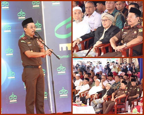Permalink ke Kepala Kejaksaan Tinggi Riau Hadiri Kegiatan Soft Opening Dumai Islamic Center