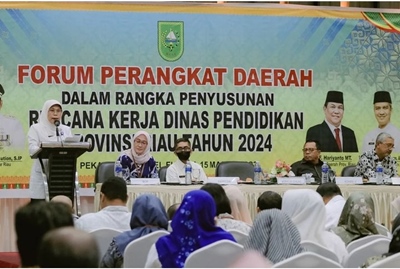 Permalink ke Dinas Pendidikan Riau Gelar Forum Perangkat Daerah Menyusun Rencana Kerja Tahun 2024 