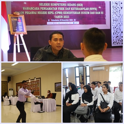 Permalink ke 89 orang Peserta SKB WPFK CPNS Kemenkumham Titik Lokasi Provinsi Riau Unjuk Kebolehan di depan Penguji