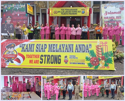 Permalink ke Kunjungan Ketua Bhayangkari Daerah Riau Bersama Rombongan ke Pos PAM Purna MTQ Ops Lilin Lancang Kuning 2023.