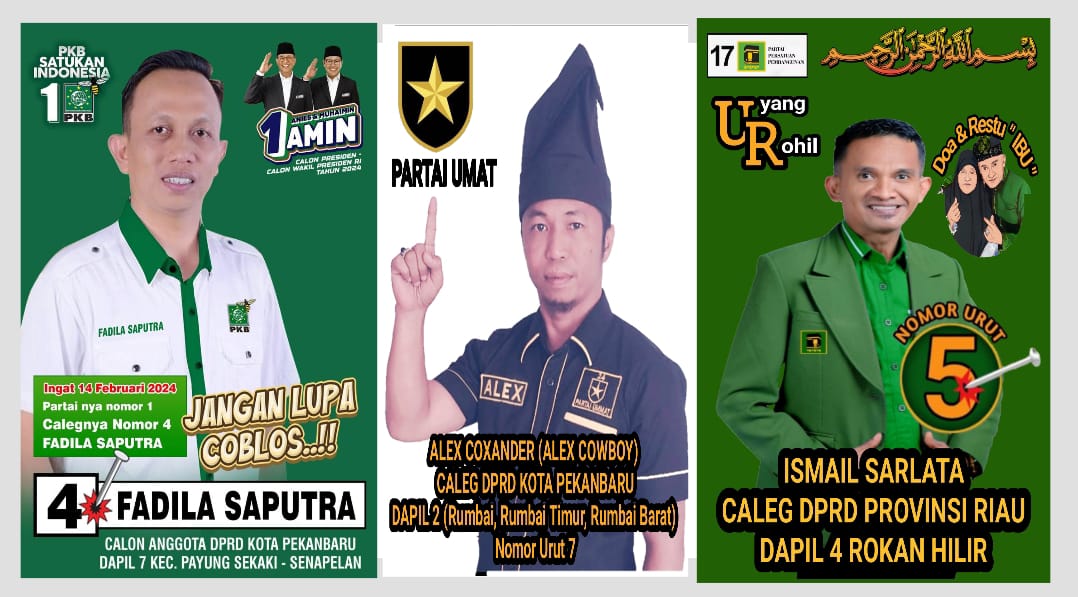 Permalink ke Walau Berbeda Partai, Ismail Sarlata, Fadila Saputra dan Alex Cowboy Maju untuk Pers Indonesia dan Masyarakat 
