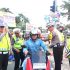 SUKSESKAN OPS Zebra LK 2024 & PILKADA DAMAI Ditlantas Polda Riau Bagikan Puluhan Brosur Himbauan Bijak Bermedsos dan Himbauan Kamseltibcarlantas hingga Helm SNI Gratis
