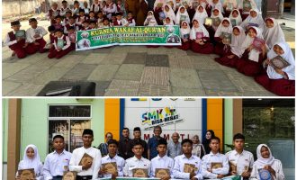 Permalink ke Lagi, KWQ Salurkan 60 Al-Qur’an untuk Hafidz MI TAQ dan SMA MUTI