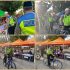 Patroli Sepeda Satlantas Polresta Pekanbaru Sambangi Pasar Ramadhan