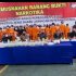 KEPALA DIVISI LEMBAGA PEMASYARAKATAN KANWIL KEMENKUMHAM RIAU HADIRI PEMUSNAHAN BARANG BUKTI NARKOBA DI POLDA RIAU