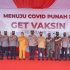 Kerja Kolaboratif dan Percepatan Tiada Henti, Polda Riau Gelar Vaksinasi Akbar di 350 Titik.