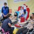 Kerjasama Dengan PSMTI ( Paguyuban Sosial Marga Tionghoa Indonesia) dan Mall Pekanbaru, Kapolresta Pekanbaru Tinjau Vaksinasi Dan Donor Darah