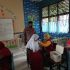 Kapolsek Tapung Monitoring Vaksinasi di SDN 001 Petapahan