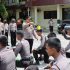 Polresta Pekanbaru Gelar Tradisi Pembaretan Personel Bintara Remaja