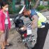 Polres Dumai Melaksanakan Program ” Bulan Tertib Helm”
