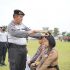 Sematkan Baret Perwira dan Bintara Remaja Ditsamapta, Kapolda Pesan Harus Jadi Polisi Sabar
