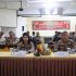 Wakapolres Dumai Kompol Josina Lambiombir S,H,S,I,K , Ikutin Zoom Meeting latihan Pra Operasi Lilin Lancang Kuning 2022