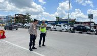 Permalink ke Satlantas Pantau Arus Balik Libur Lebaran di Gerbang Tol Pekanbaru-Dumai