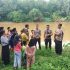 Respon Cepat Polsek Kuantan Mudik Tertibkan dan Musnahkan Rakit PETI Darat di Desa Banjar Guntung Kecamatan Kuantan Mudik Kabupaten Kuansing