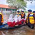Jalankan Instruksi Kapolda, Personel Batalyon B Brimob Gerak Cepat Bantu Korban Banjir
