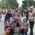 “Cooling System” Polwan Ditlantas Polda Riau Libatkan Para Pengunjung Car Free Day