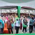 Ribuan Warga Bukit Raya Antusias Ikuti Kampanye Akbar Caleg PKB Taufik dan Lassie Herawati dengan Tema ” Bersama Rakyat Melangkah Maju”