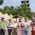 Manfaatkan Libur Panjang, Ditlantas Polda Riau sampaikan pesan Pemilu Damai 2024 di Lokasi Wisata