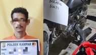 Permalink ke Terekam CCTV, Pelaku Curanmor Diringkus Polsek Kampar