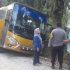 Salut! Polisi Bantu  Mobil Bus Yang Terpelosok Di Wisata Henferd Land XIII Koto Kampar