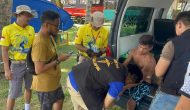 Permalink ke Tourist Police Polres Pesisir Barat Beri Pertolongan Kepada Atlit Surfing