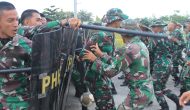 Permalink ke Siapkan Satuan Jelang Pemilu, Yonif 132/Bima Sakti Laksanakan Latihan PHH