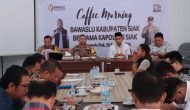 Permalink ke Perkuat Sinergitas Kolaborasi Ciptakan Pilkada Aman dan Lancar,Kapolres Siak AKBP Asep Sujarwadi Ngopi Bareng Bawaslu