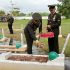 HUT TNI ke-79, Kodim 0314/Inhil Bersama Forkopimda Inhil Laksanakan Ziarah Nasional