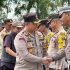 Kapolres Pimpin Apel Pelepasan BKO Personil Polda Riau PAM Pilkada 2024, Kabupaten Siak