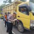 Sat Lantas Polres Siak Berkolaborasi Dengan Dishub Giat Ramp Check Kendaraan Angkutan Umum.