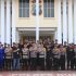 Polres Dumai Menggelar Apel Pelepasan Satuan Brimob Polda Riau