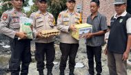 Permalink ke Personil Polsek Bukit Kapur Melaksanakan Kegiatan Bhakti Sosial ( Bansos)