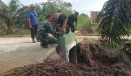 Permalink ke Jalur Utama Kembali Terbuka, Warga Bukit Kayu Kapur Apresiasi TMMD ke-124 Kodim 0320/Dumai